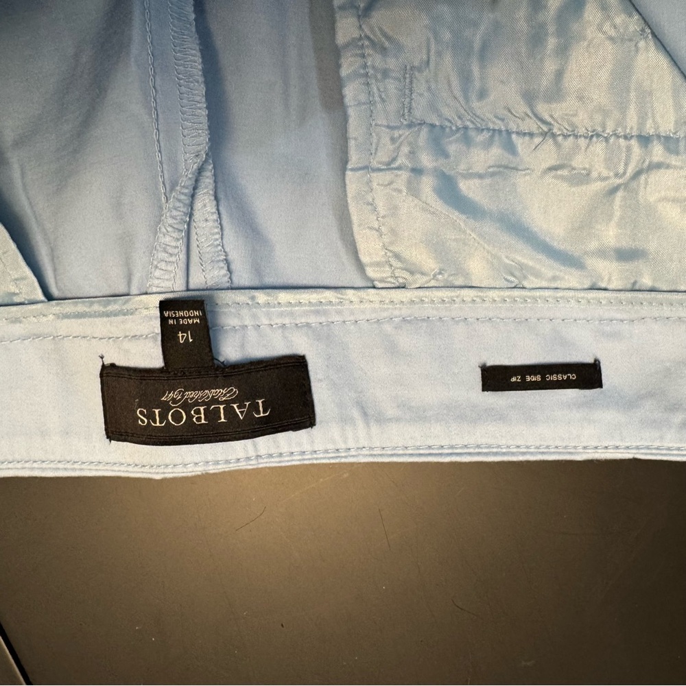 Talbots Women’s Straight Leg, Classic Side Zipper Pants - Picture 3 of 6